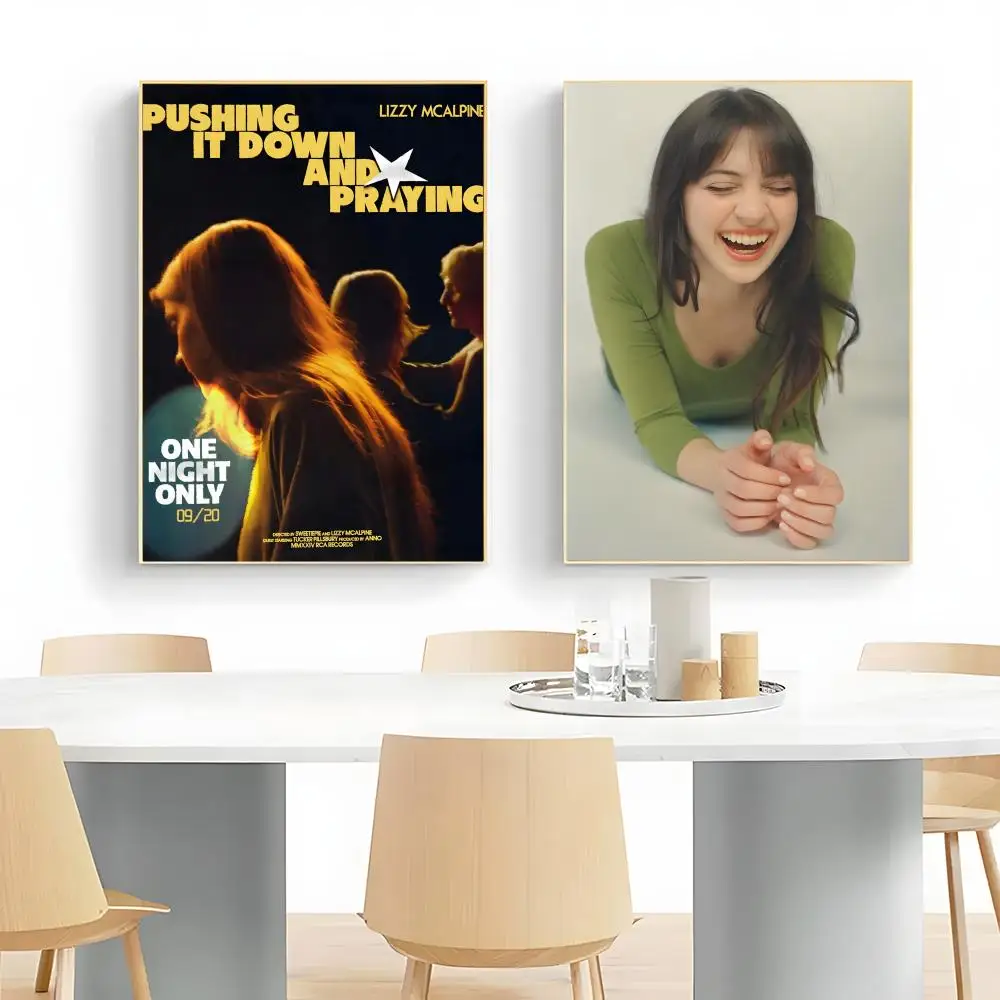 Soft Folk American Singer L-Lizzy M-McAlpine Poster Wall Art Print Poster Decorative Mural Home Decor Gift Unframed