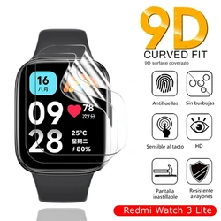 10pcs Hydrogel Protective Film For Redmi Watch 4 3 Active/Redmi watch3/2 Lite Watch Soft Protective Film Full Screen Protecto