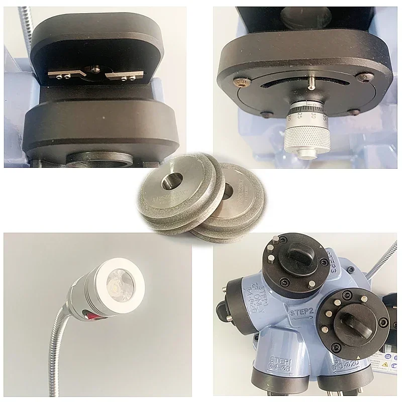 Penggiling Akhir Presisi Tinggi X12 X20 Pemotong Penggilingan Universal Mesin Pengasah Pabrik Akhir Seruling untuk 2/3/4 Pisau 220V