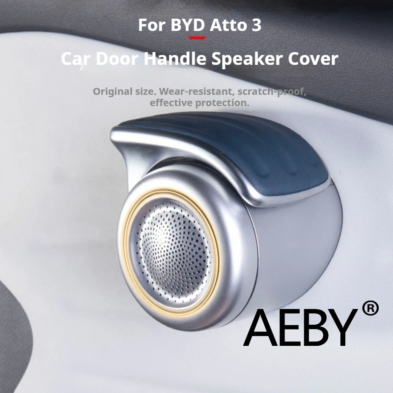 AEBY For BYD Atto 3 Smart Driving Edition 2022-2025 Anti Dust Scratch Protector Car Audio Accessories,Car Door Handle Cove