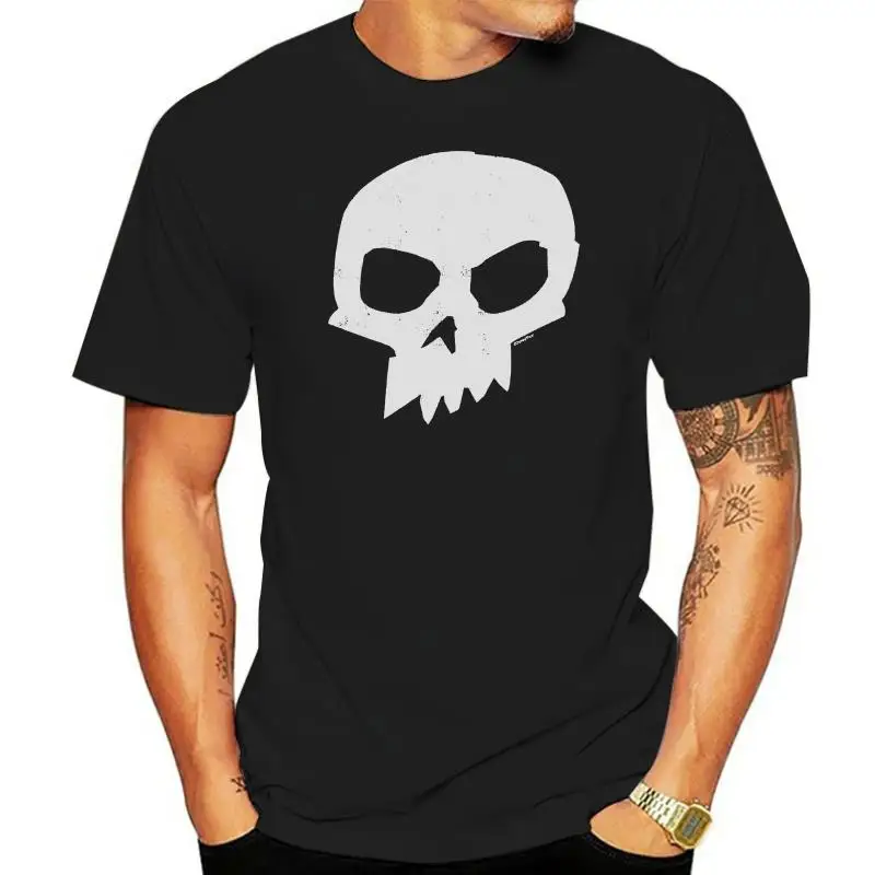 Toy Story Sid Distressed Skull Black Men's T-Shirt NewTops wholesale Tee custom Environtal printed Tshirt cheap wholesale