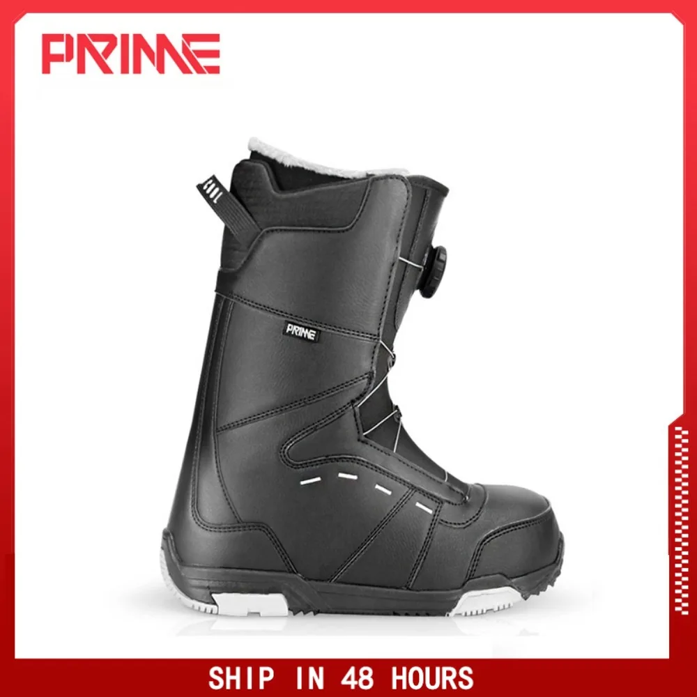 PRIME Snowboard Shoes Women Men Advanced Snowboarding Shoes Outdoor Sports Free Skiing Boots Quickly Wear System Wire Buckle