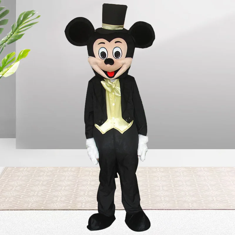 Mickey Minnie Mouse mascottekostuum volwassenen klassieke anime stripfiguren reclame-evenement feest kerstkostuum kindercadeaus