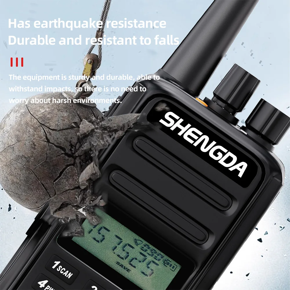 盛達85無線機10wワンキーフリークエンシーマッチングIP54暗号化チップ防塵耐衝撃VHF