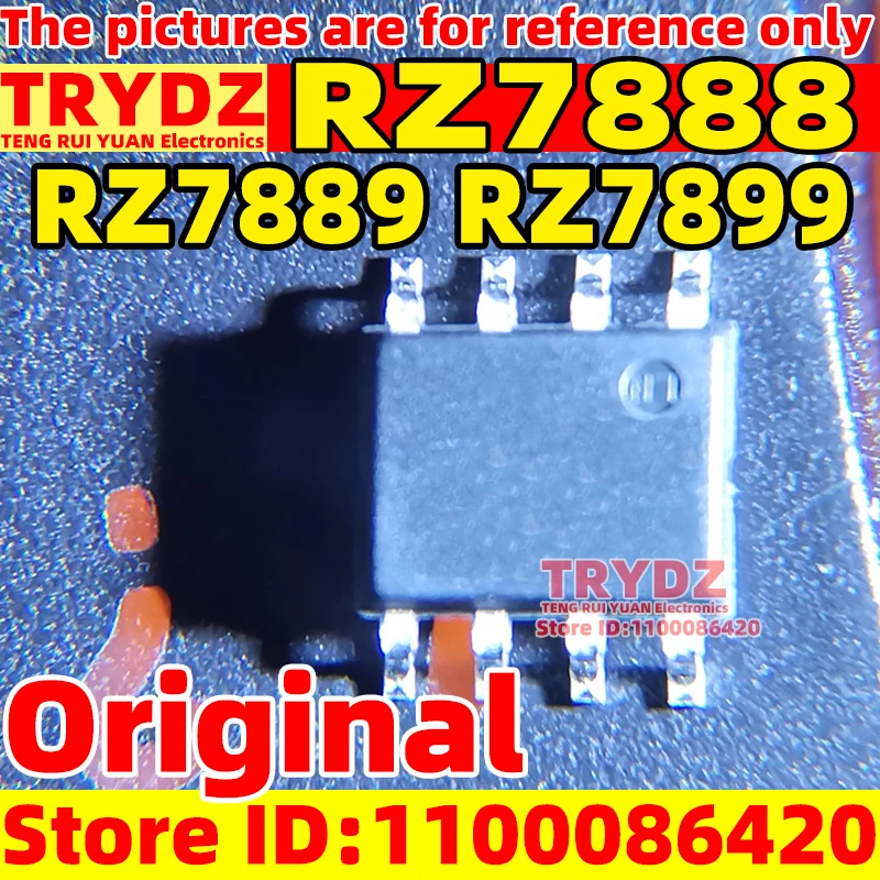 20-1pcs Original New RZ7888 RZ7889 RZ7899 SOP8 Bi directional DC motor drive circuit chip IC