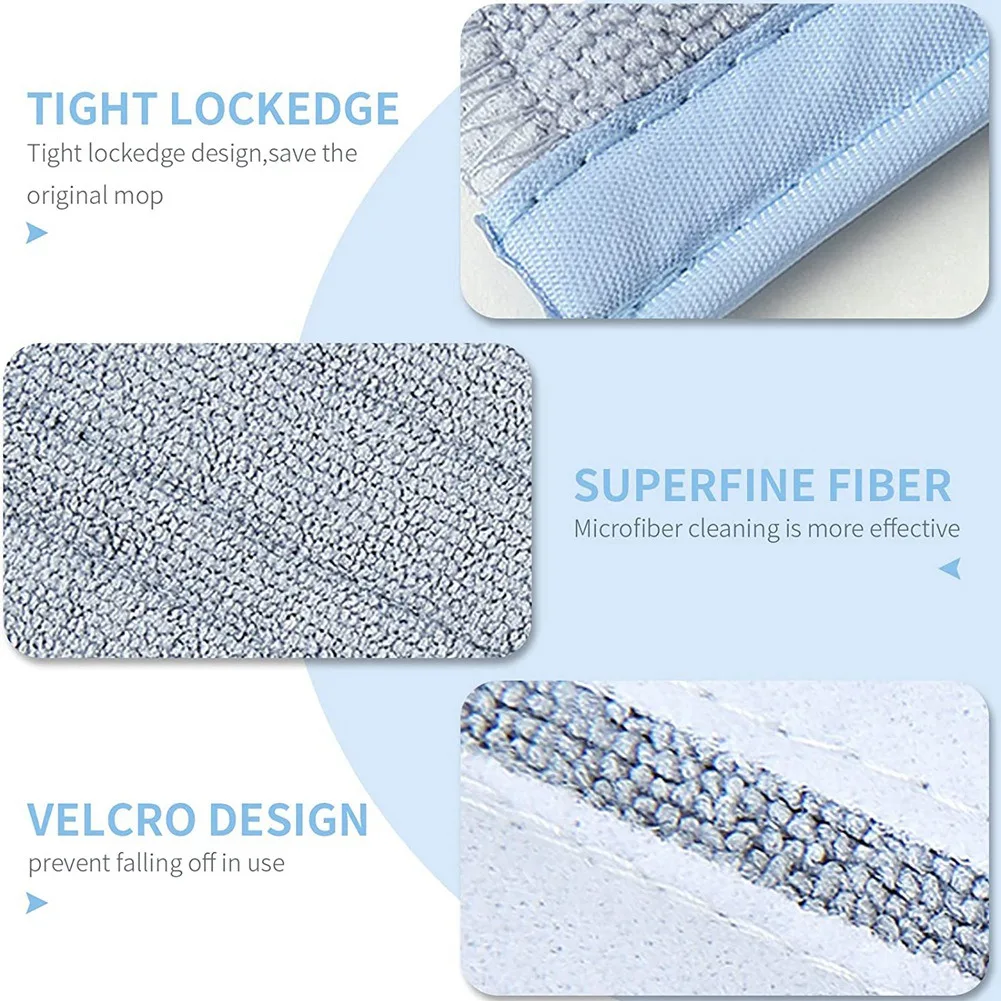 AY03-6 pacote almofadas de esfregão de substituição a vácuo para roborock s7 s7 + t7s plus acessórios reutilizáveis almofada macia de microfibra molhada