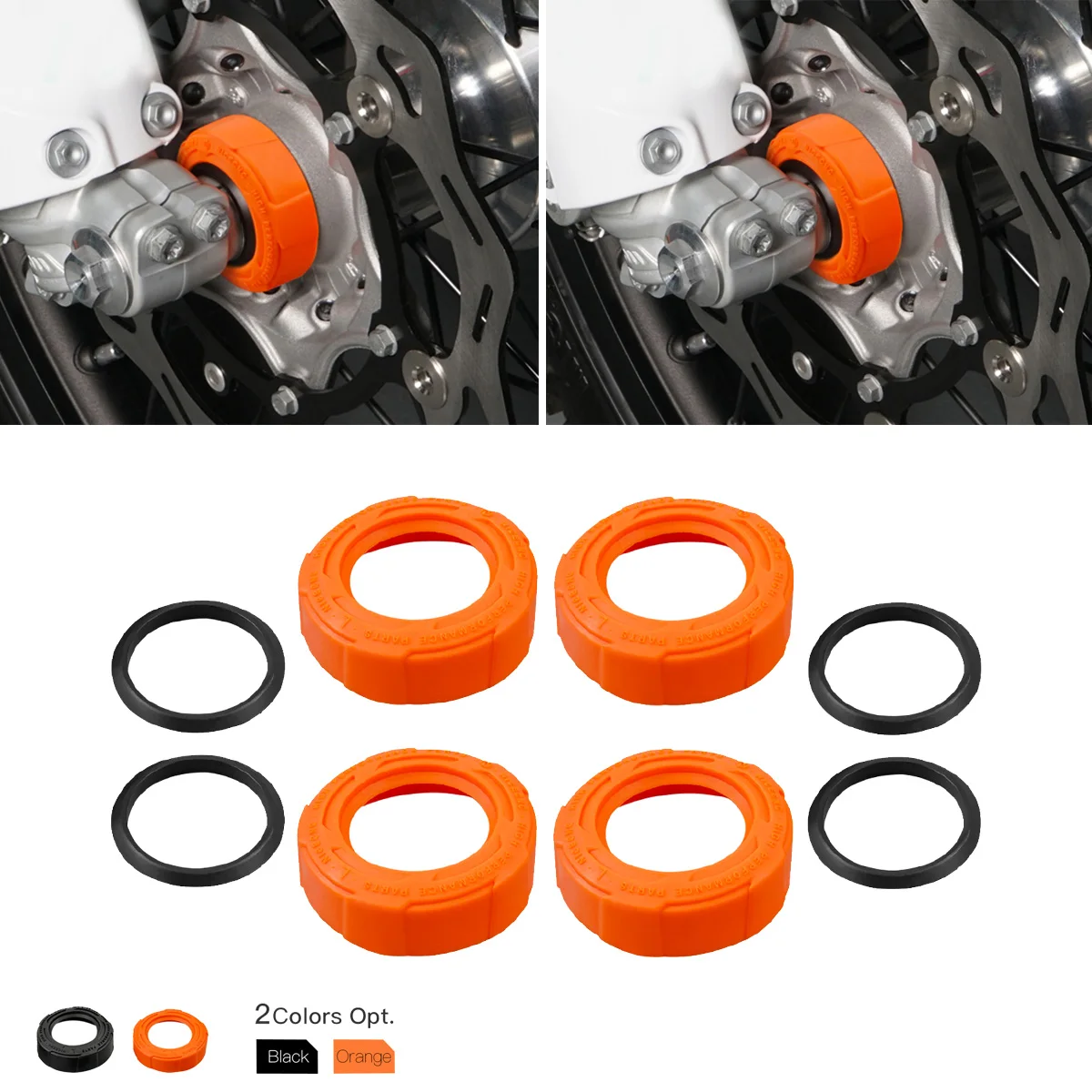 

Защита подшипника переднего и заднего колеса для мотоцикла KTM 125, 150, 250, 300, 350, 400, 450, 500, EXC EXCF, EXCW, XCW 2016-2023