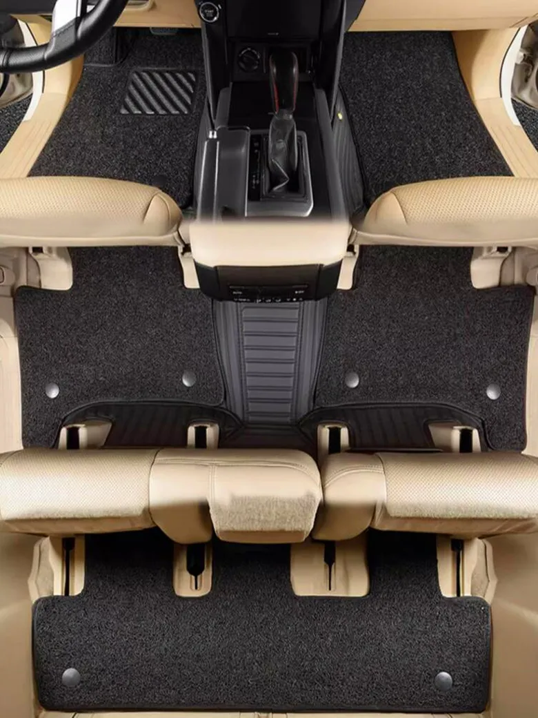 

Специальные автомобильные коврики на заказ для Mercedes Benz EQB 250 2026-2022, 7-местные водонепроницаемые коврики, двухслойные ковры для EQB250 2024