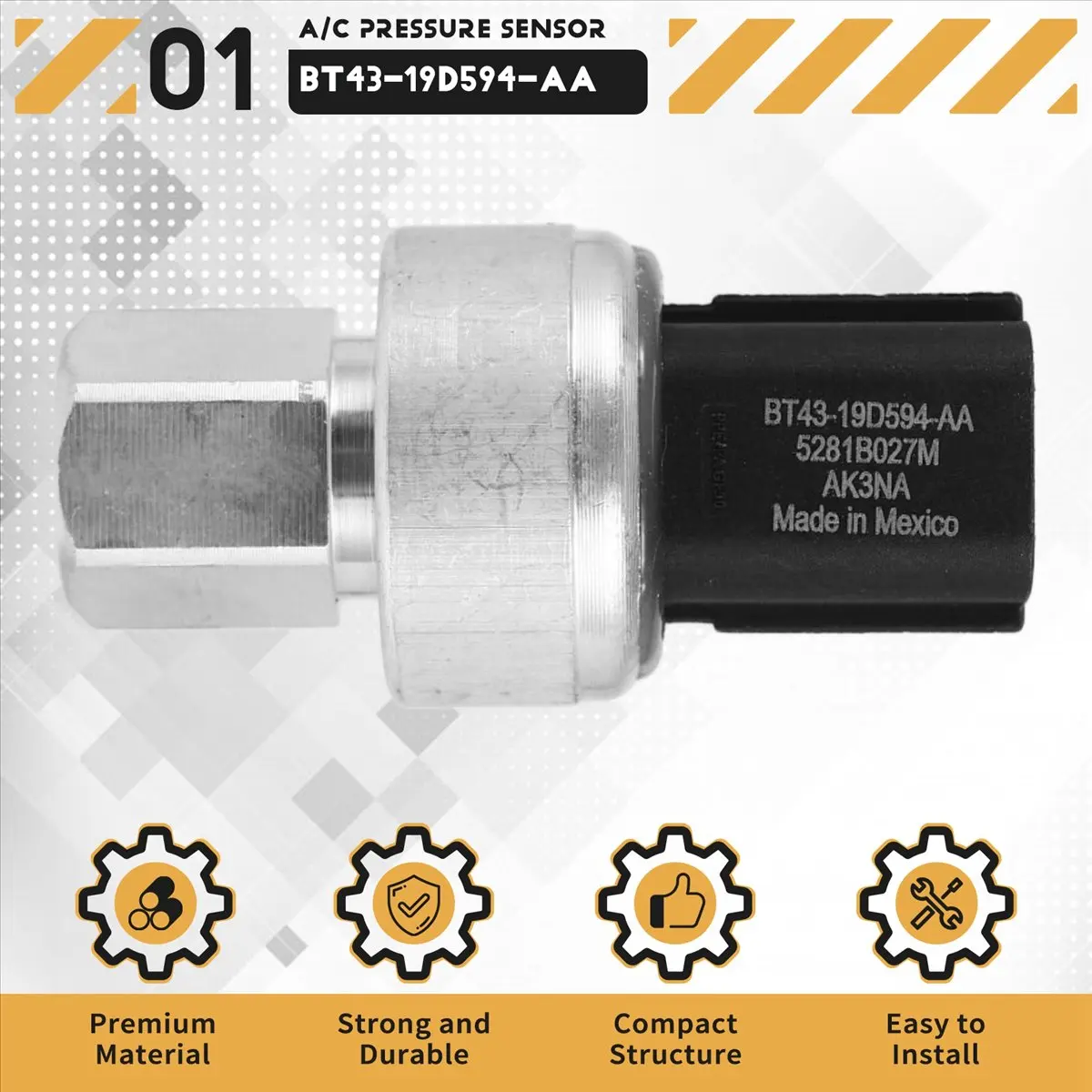 

BT4319D594AA Датчик давления кондиционера для Ford F-150 F150 2009-2014 Новые поступления