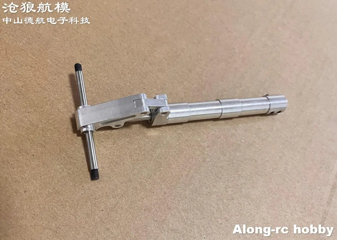 5 pièces 4*65mm arbre en acier 4mm roues arbre pièce d'avion RC pour retire le train d'atterrissage ou les modèles de bricolage pièces d'avion