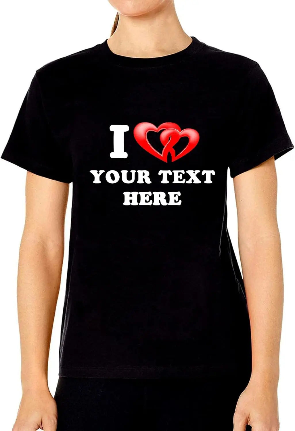 Custom Tshirt Funny Valentine's Day Gifts Design Your Own Couple Shirt Personalized Shirts with Photo for Men Women