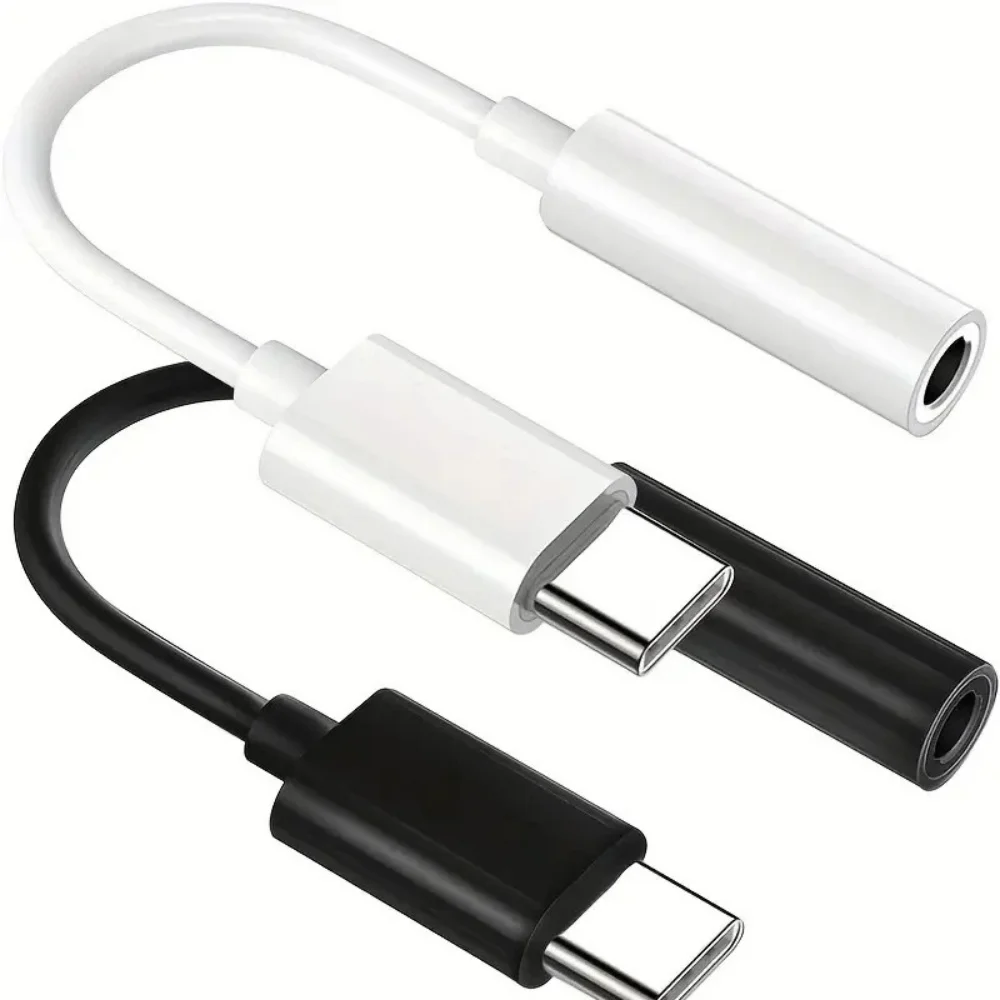 Type C To 3.5mm Earphone Jack Digital Audio Adapter Headphone Aux Adapter USB-C Audio Cable Converter for Sumsang Xiaomi Huawei