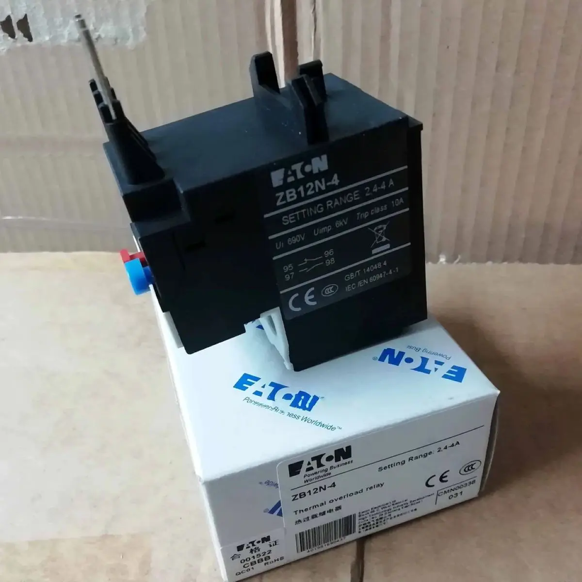 ZB12N-4 CMN00338 ICON overload relay