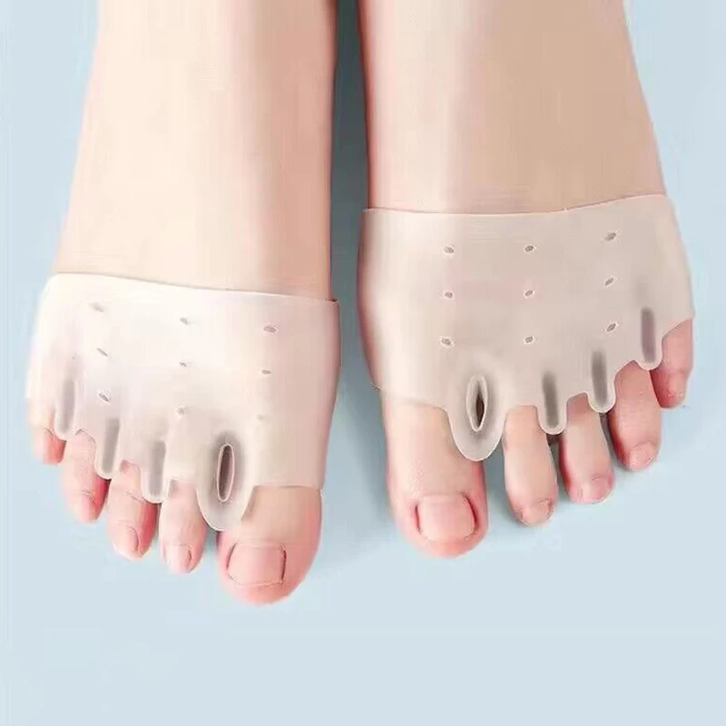 Silicone Toe Separator, Toe Spacer, Toe Stretcher, Thumb Eversion Correction Device, Forefoot Pad Protector