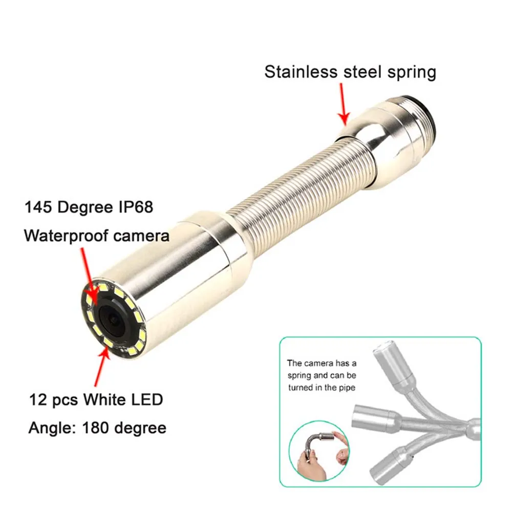 Caméra d'inspection des canalisations de 22mm