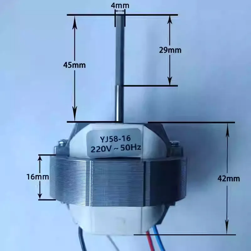 yj58-16-プロフェッショナル排気ファンマイクロシールド非同期モーター交換用ヒーター-yj58-20-ファンモーターアクセサリー