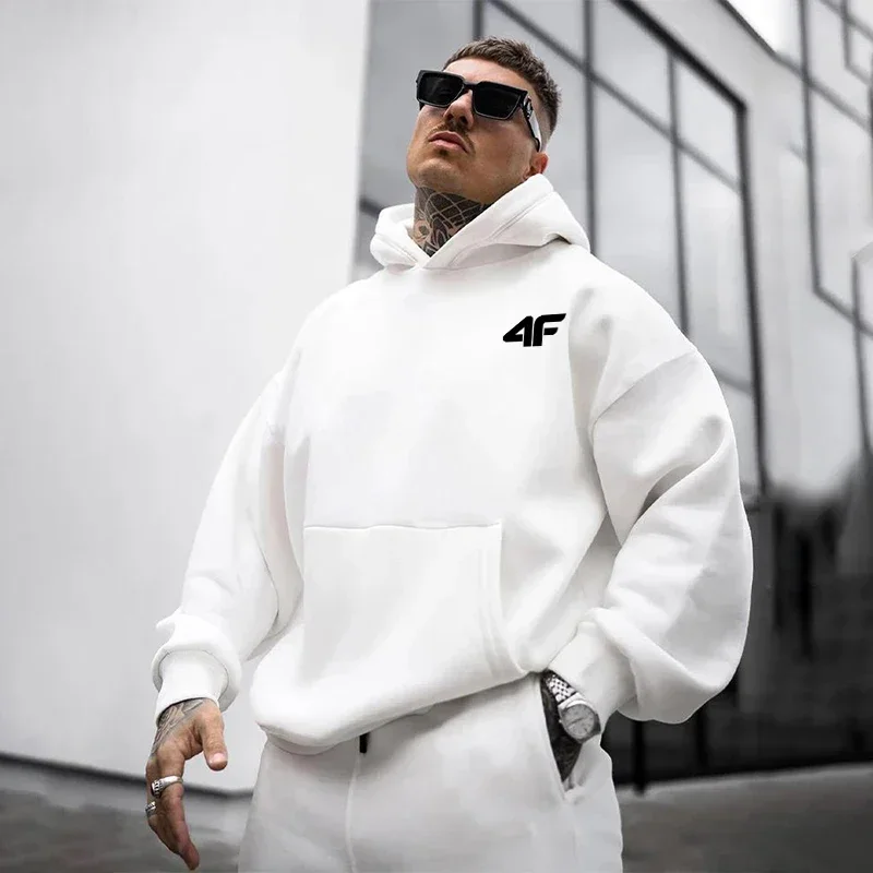 

Men's hooded sweatshirt, casual sports jacket for all seasons, home goods, outdoor comfort, gym, fitness, hooded sweatshirt, men