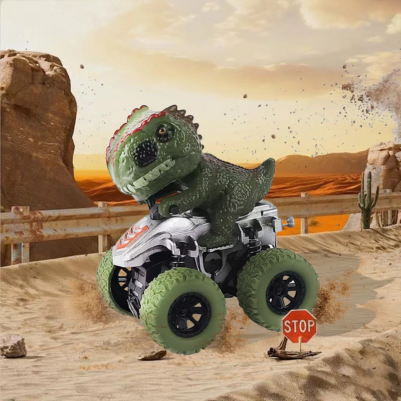 Jouet pour enfants, véhicule tout-terrain Triceratops TyrannosaurusInertia, voiture jouet dinosaure Animal de Simulation