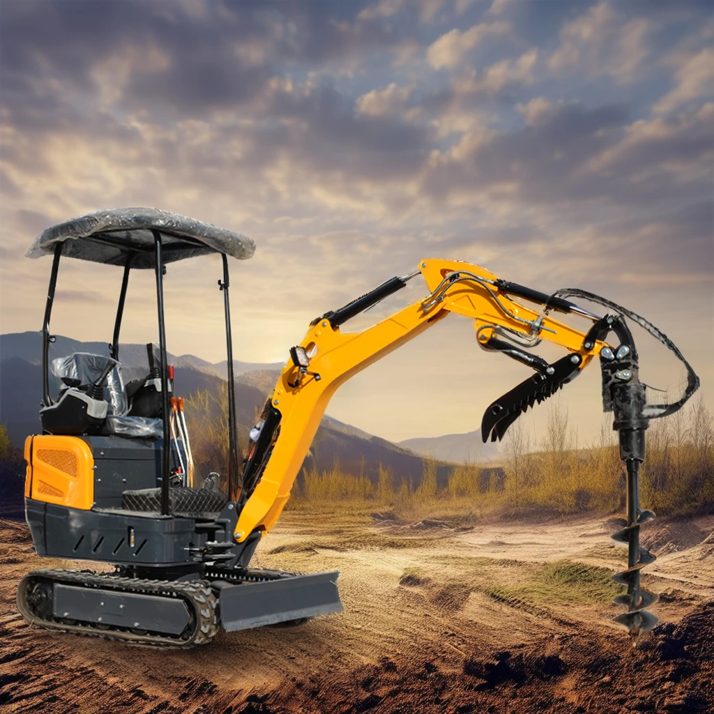 Chinese factory customizes popular European and American excavators with EPA for small excavators