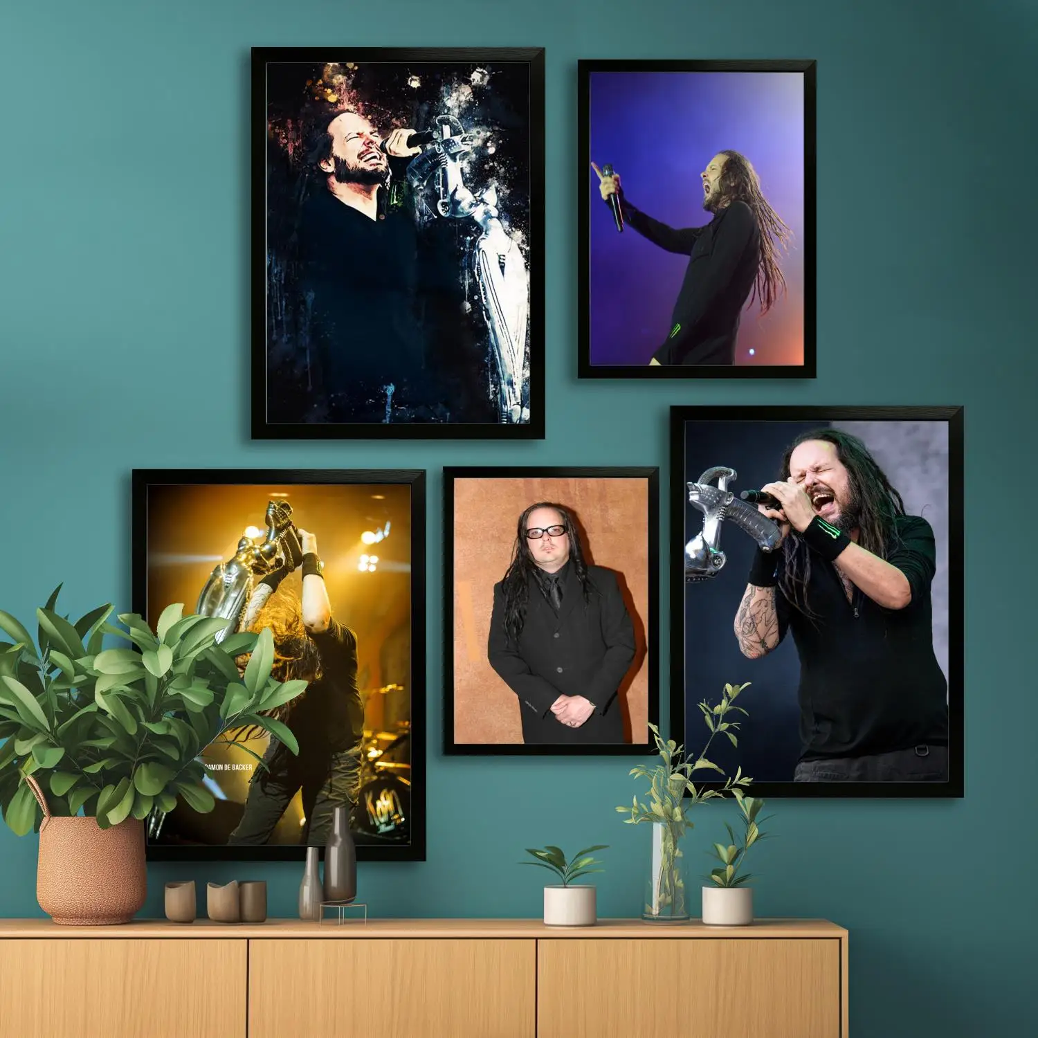 Jonathan Davis Canvas Art Poster and Wall Art, Picture Print, Modern Family Bedroom Decor, Posters,Decorative painting