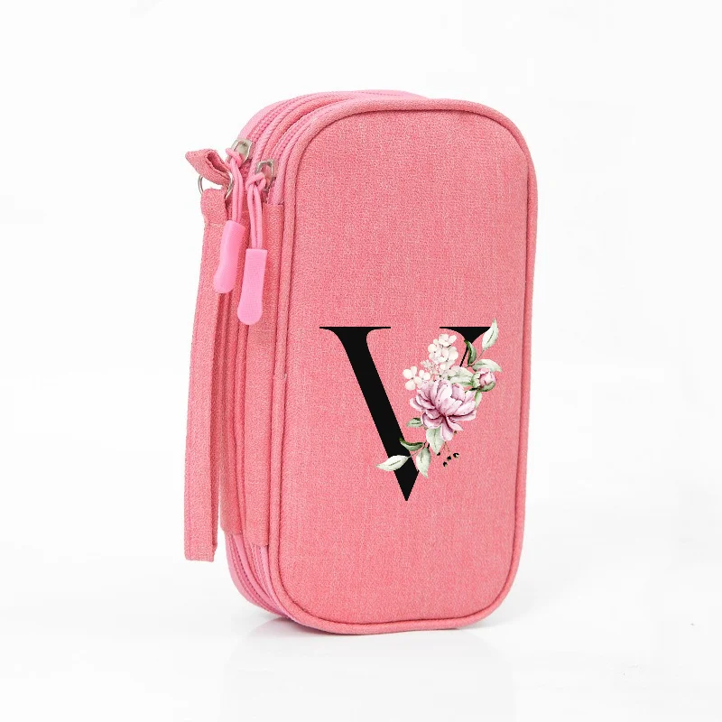 Tragbare Reise-Digitalprodukt-Aufbewahrungstasche Organizer Mehrschichtige Kopfhörer-Kabeltasche Ladegerät USB-Datenkabel-Tasche – Detail 30