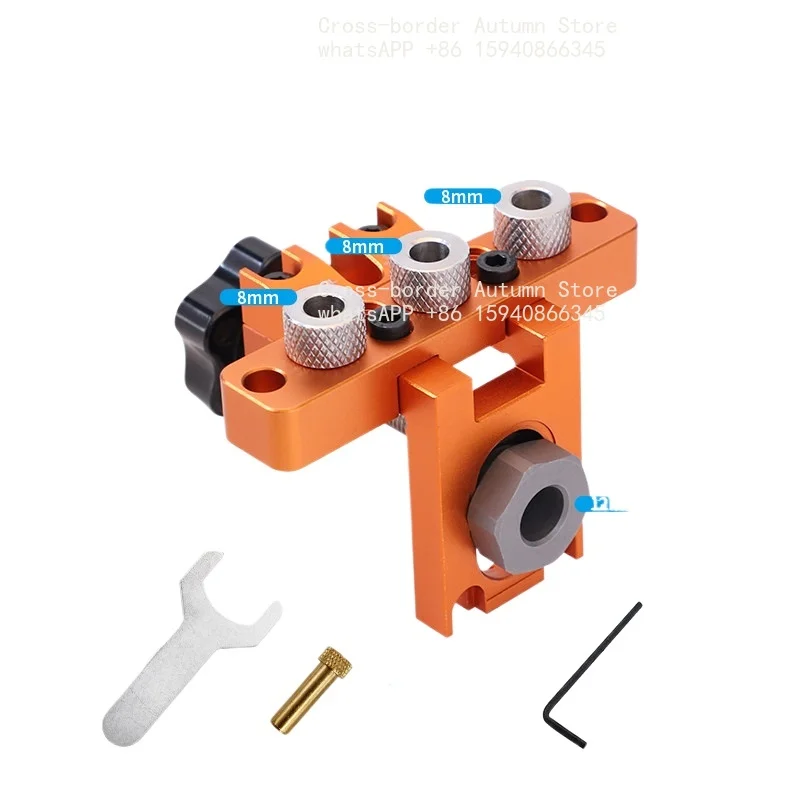 3-in-1 hole punch Furniture connector Laminate holder Drilling Wood board hole opener Woodworking drilling