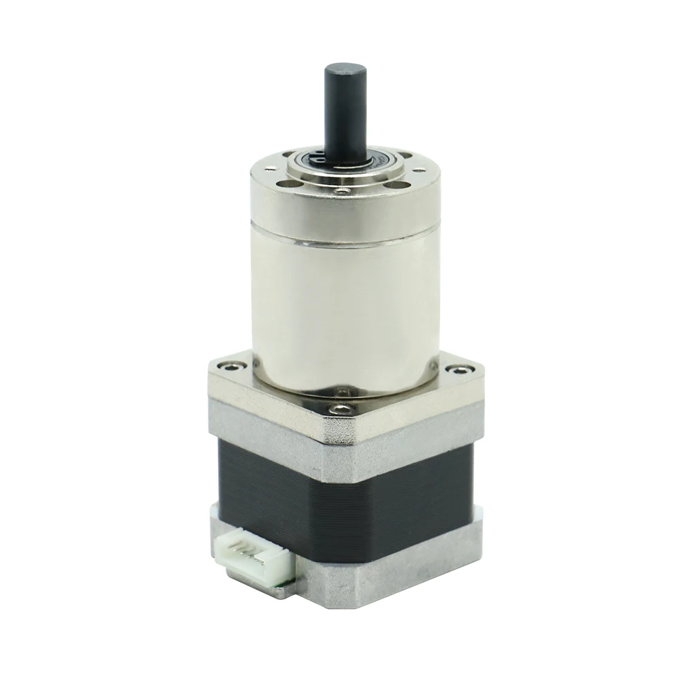 Motor paso a paso HLTNC NEMA17 1,8 grados 40x34mm relación de Motor reductor planetario bifásico 3,7/14/51 reducción de engranajes para Robot