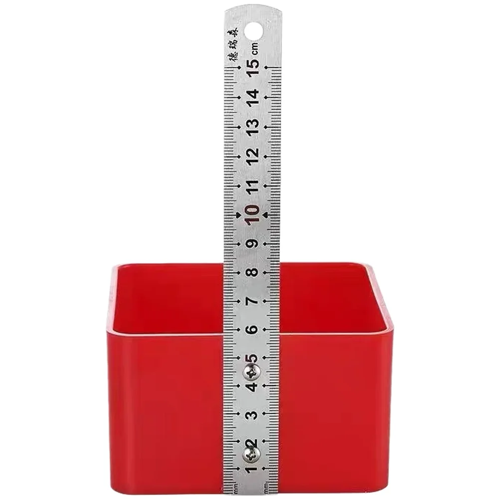 ABS Plastic Level Box Featuring Light Beam Horizontal Alignment for Masonry Work and Drainage Hole Functionality