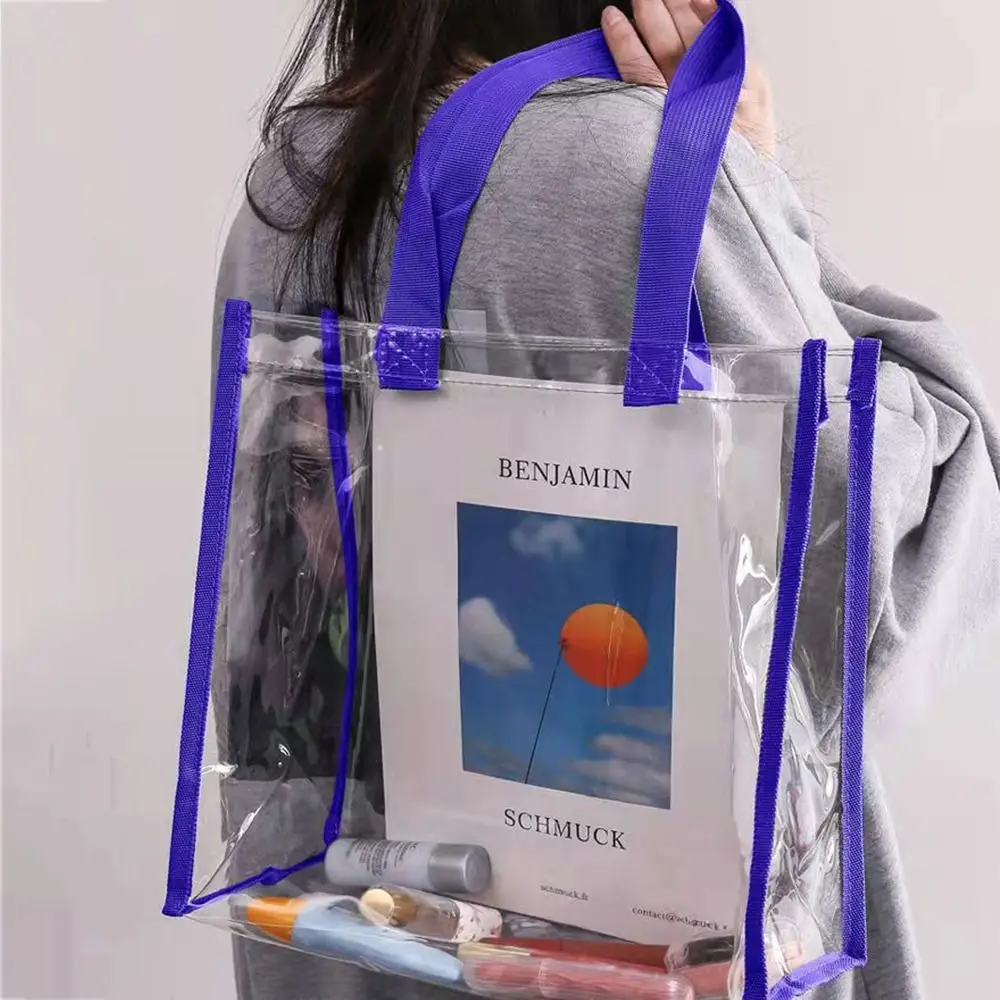 

Косметичка на молнии, дорожный органайзер, большая сумка из ПВХ, прозрачная косметичка, водонепроницаемая сумка для хранения, водонепроницаемая пляжная сумка