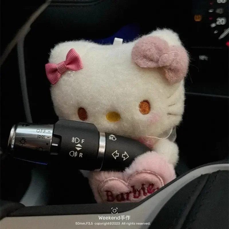 

Sanrio Hello Kitty Car Wiper Decorative Pendant Kawaii Auto Cartoon Anime Car Interior Decor Accessories Cute Decorative Gift