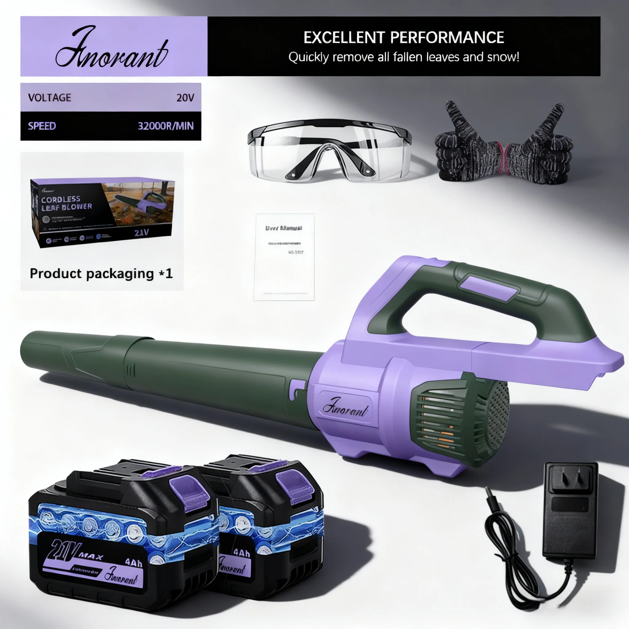 Electric Leaf Blowe… - image