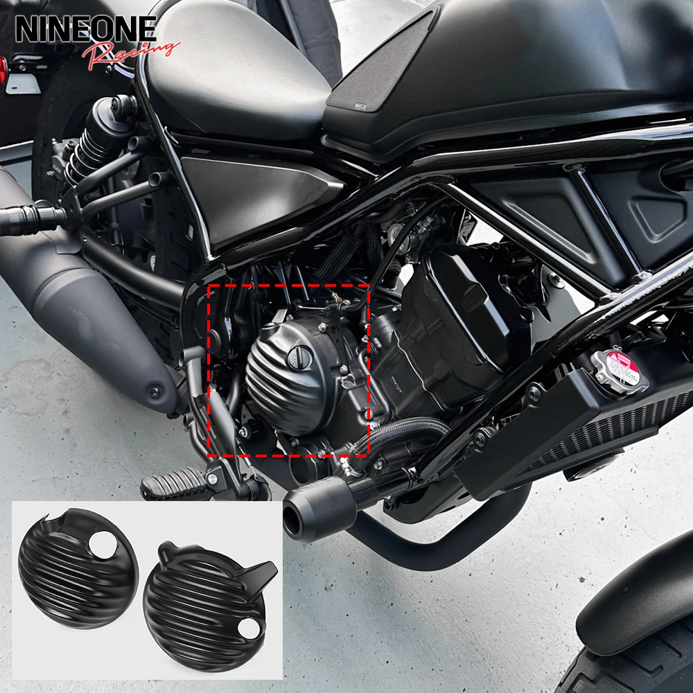 CMX300 Engine Stator Case Cover Side Frame Slider Protection Anti Crash Pad Falling Protector For Honda Rebel CMX 250 300 CL300 - view 3