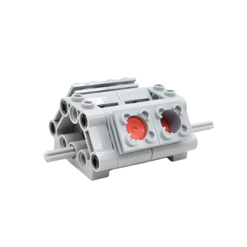 Simulatie V4 Motor Dynamisch Model Pneumatische Cilinder Technologie Bouwsteen Onderdelen Assemblage Educatieve Baksteen Auto Accessoires