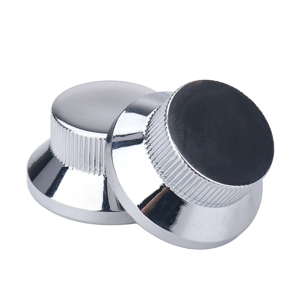 1pcs/2Pcs Guitar Bass Metal Top Hat Bell Speed Knobs for Les Paul SG Guitar