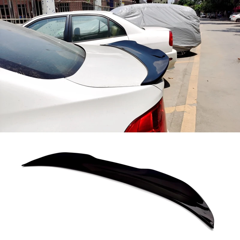 

For BMW F30 F35 3 Series 2012 2013 2014 2015 2016 2017 2018 ABS Black Rear Spoiler Tail Trunk Boot Wing Decoration PSM Style F30