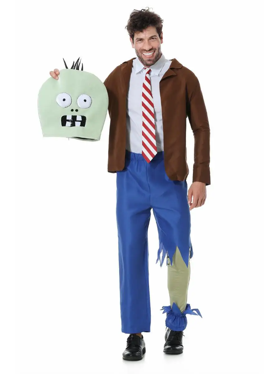 Nowa seria kostiumów na Halloween dla dorosłych i dzieci o tematyce roślinnych zombie, skręconych zombie, do odgrywania ról, horror, poliester...