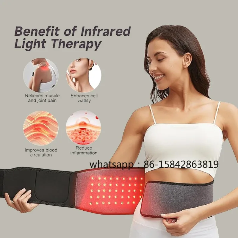 

New Multi-functional Red Light Therapy Belt Infrared Light Therapy Care Belt
