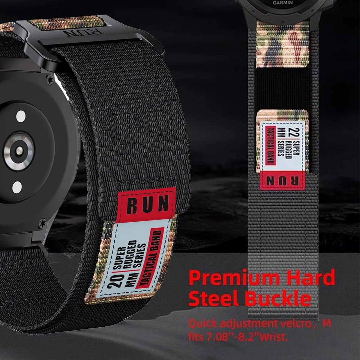 Nylon Strap For Amazfit T-rex  2 3 Ultra Watch Band For Huami Amazfit Trex Pro T Rex  Sport Belt Smartwatch Bracelet Accessories image 4