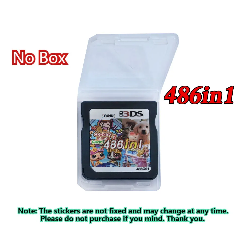 4300in1/208in1/280in1/472in1/520in1 MULTI CART Super Combo Videospiel-Kartuschen-Set für DS NDS 3DS 3DSXL 2DS NDSL NDSI 