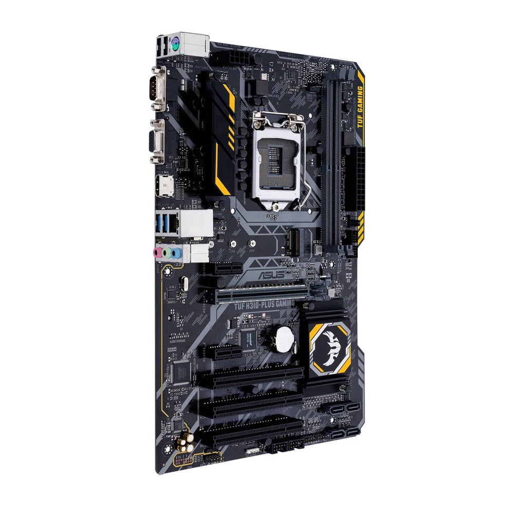 Imagem -04 - Placa-mãe Asus Tuf H310-plus Gaming Chipconjunto H310 Soquete Lga 1151 para 8a 9a Geração Core 8400 9400f 8700k 9700k 9600kf 9900k