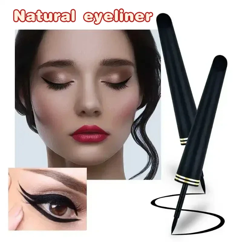 1PC Matte Waterproof Long Lasting Liquid Eyeliner Pencil Sweatproof Quick Dry Easy To Wear High Pigment Eye Liner Pen Eye Makeup