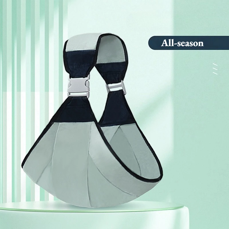 حمالة أطفال قابلة للتعديل، حمالة حلقية متعددة الوظائف للرضع لملحقات حاملة الأطفال الصغار، منشفة أطفال أمامية للحمل #4