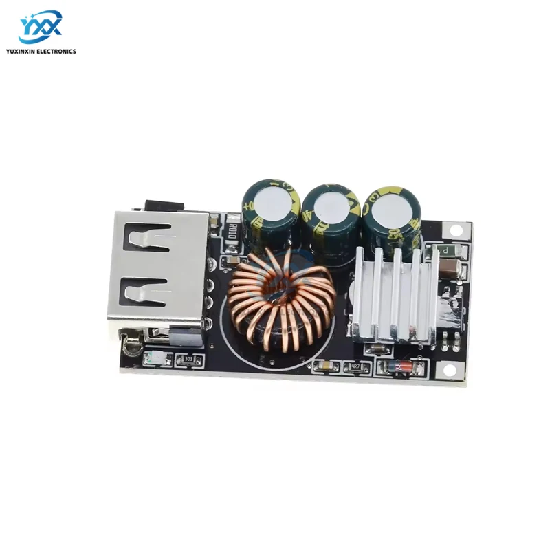 1PCS QC3.0 DIY Fast Charger Step-Down Module DC 5-32V 24W for Emergency Charging of Mobile Phone