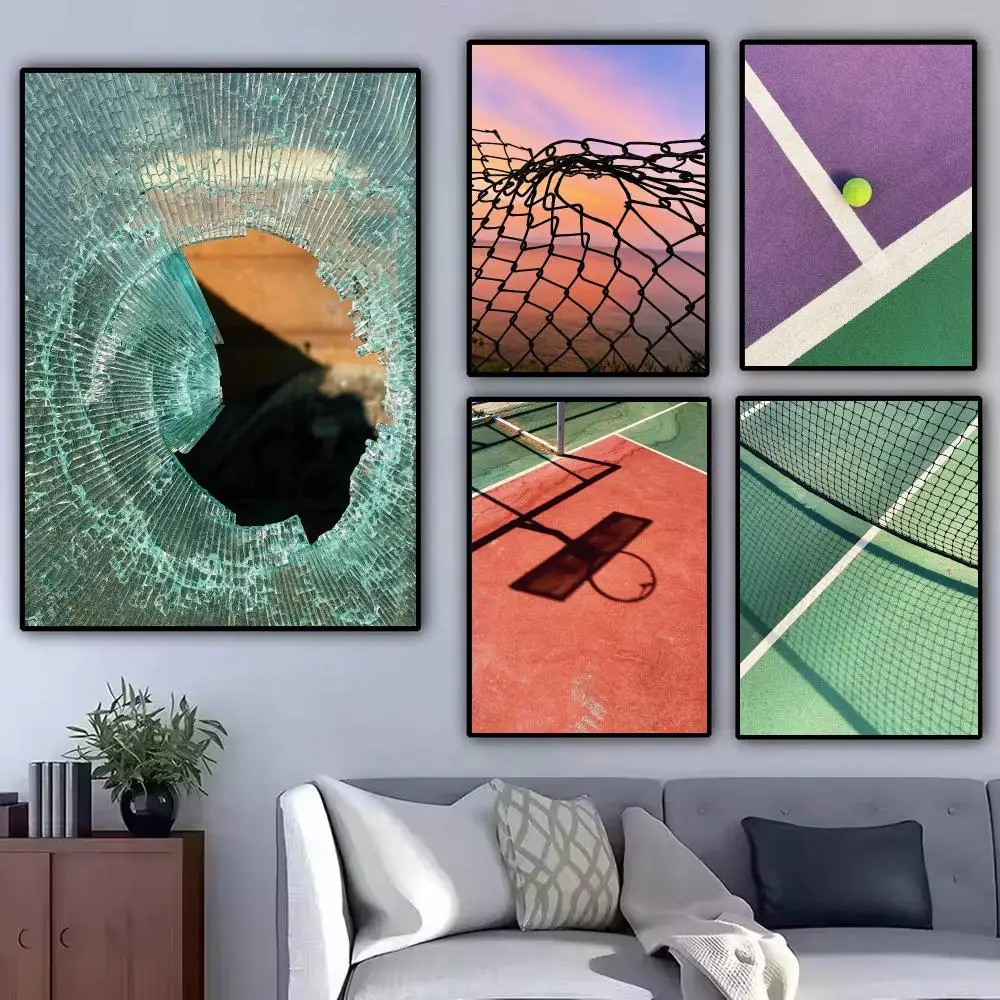 Japandi style Burak Boylu Painting Calligraphy Modern Canvas Poster Wall Art Aesthetic Bedroom Decor for Cafe Home Gift
