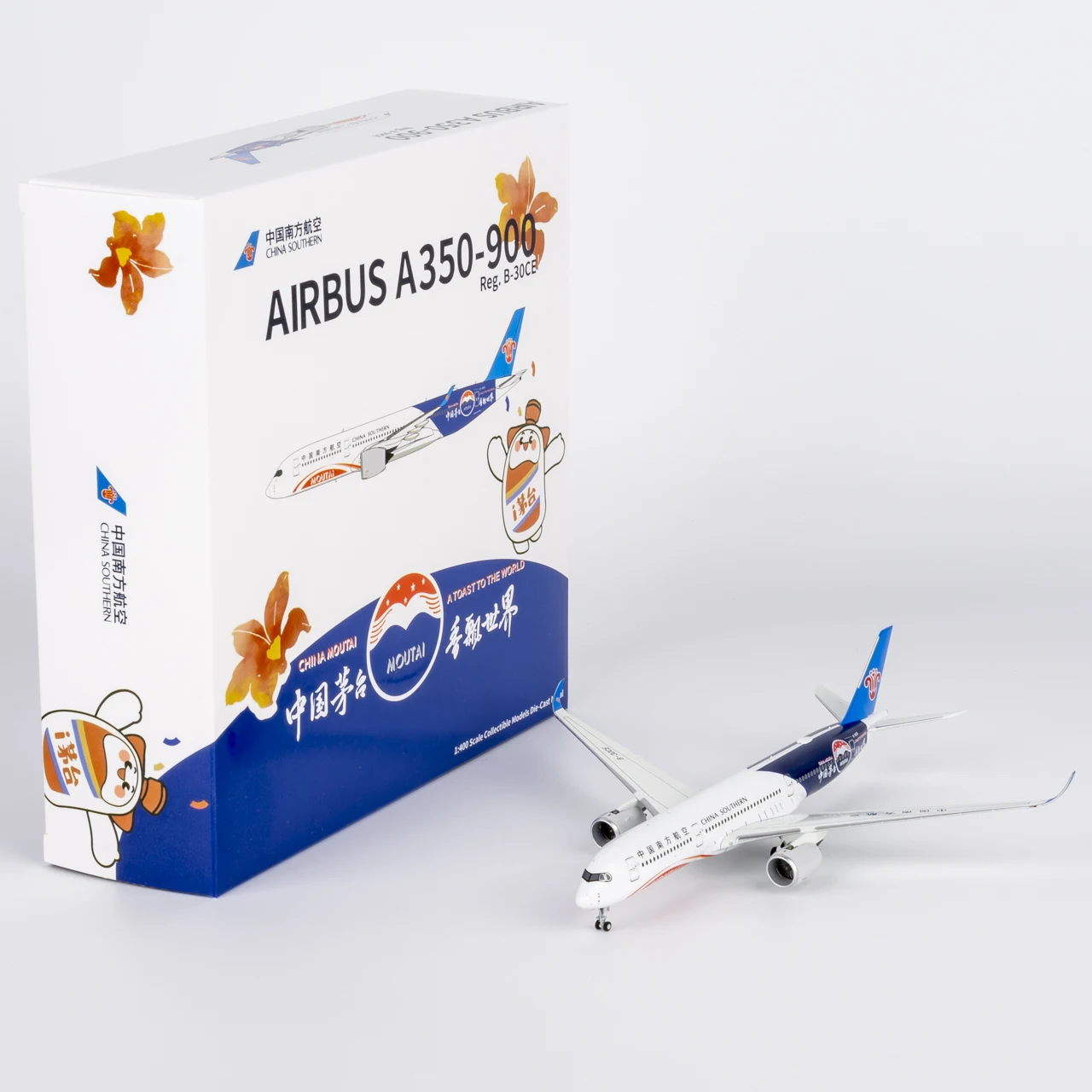 

39068 Alloy Collectible Plane Gift NG Model 1:400 China Southern Airlines Airbus A350-900 Diecast Jet Model B-30CE