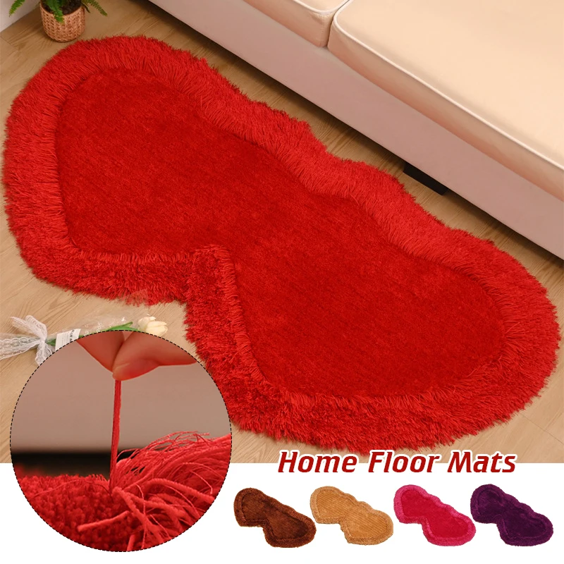 

Household Window Mat Living Room Carpet Bedside Floor Mats for Bedrooms 70*140cm Tea Table Carpet Bedside Study Foot Mat