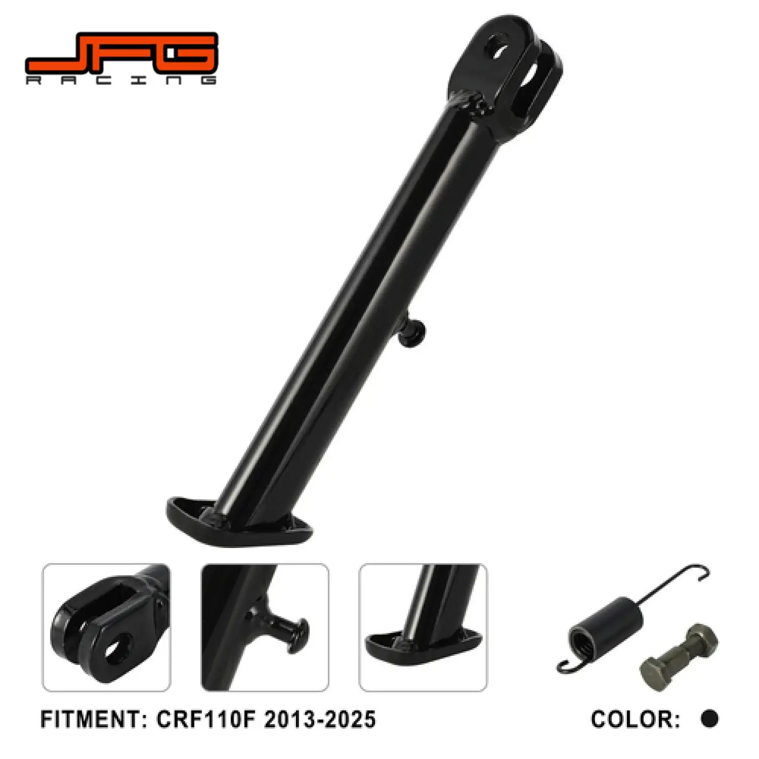 

Подставка для мотоцикла, комплект боковой подставки, держатель для ног, боковая поддержка для Honda CRF110F 2013-2025, аксессуары для мотоциклов для грязи, пит-байка
