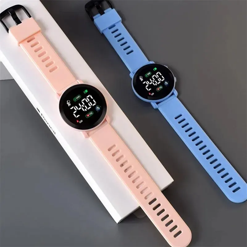 Fashion Men Women Sport Silicone Watches Astronaut Electronic Watch Lightweight Waterproof Wrist Watch LED Display Clock