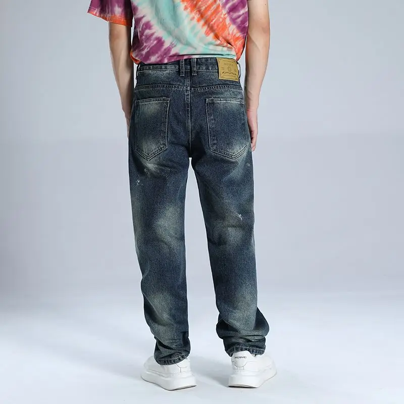 Moda confortevole mix tendenza autunno inverno N High Street Fashion Brand Jeans da uomo Cool Fashion Brand Jeans da uomo
