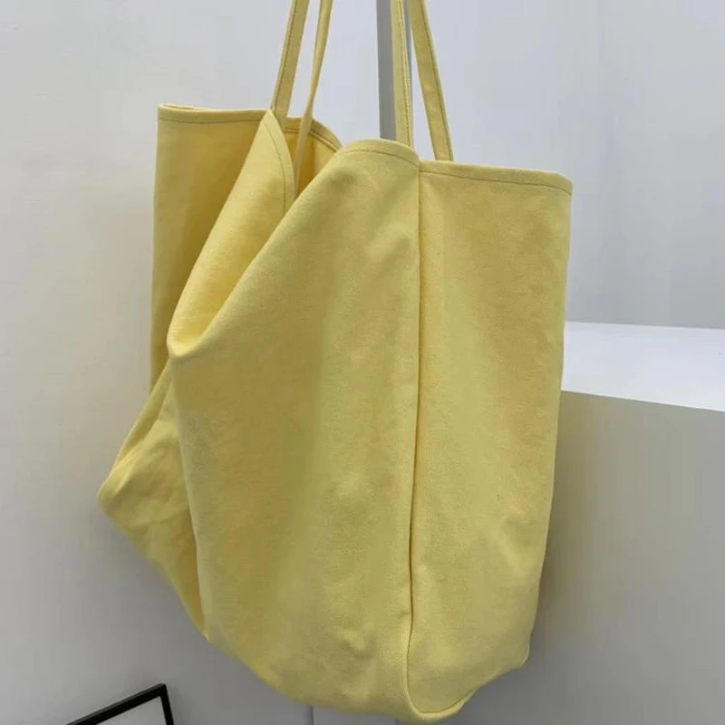 2023 big  Fashion Women Shopping Bags Solid Color Casual High Quality Ladies Shoulder Bags